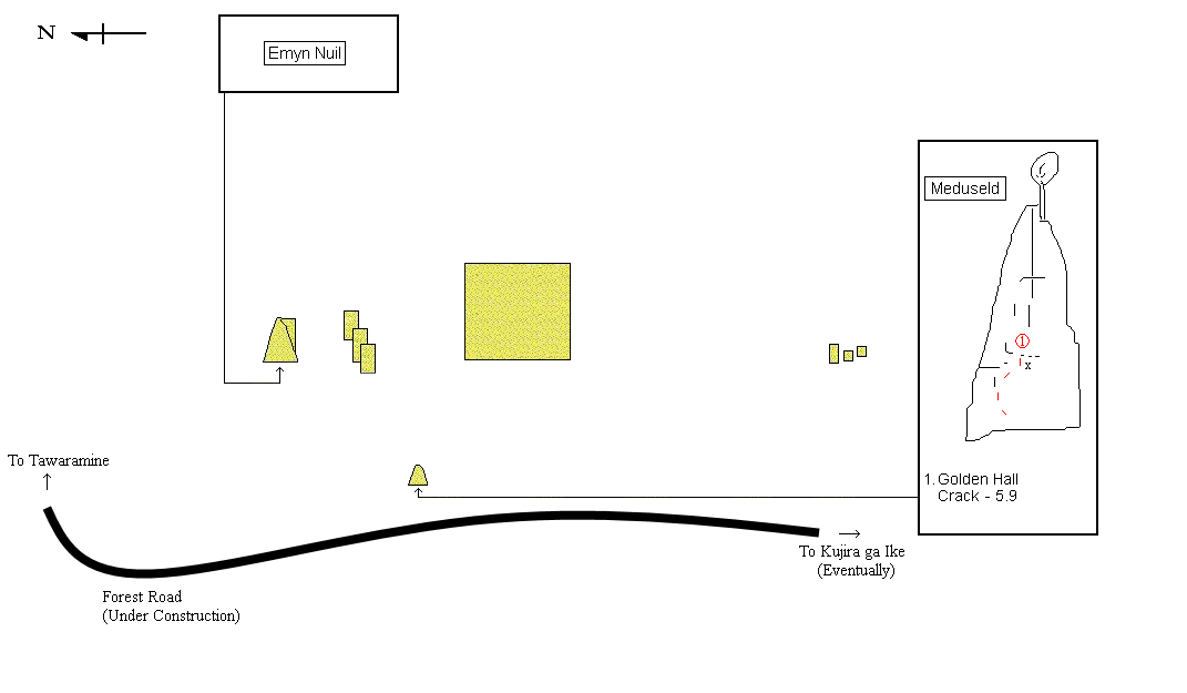 Ryuusou Rohan Map and Topo